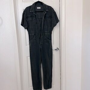 Free People Denim Coveralls / Jumpsuit.